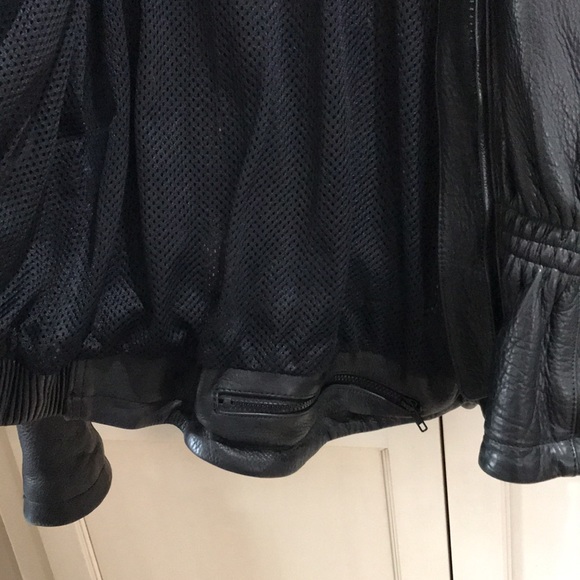 Leather Motorcycle Riding Jacket - Picture 11 of 15